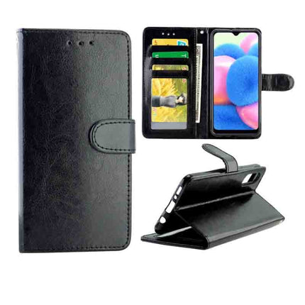 Crazy Horse Texture Leather Horizontal Flip Protective Case with Holder & Card Slots & Wallet & Photo Frame, For Huawei Enjoy 10, For Xiaomi Note10/CC9 Pro, For Xiaomi Redmi Note 8T, For Xiaomi Redmi 8/Redmi 8A, For Samsung Galaxy A30s/A50             ...
