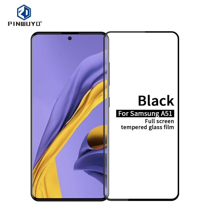 PINWUYO 9H 2.5D Full Screen Tempered Glass Film