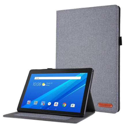 Cloth Style TPU Flat Protective Shell, For Huawei M6 8.4, For Huawei M5 8.0, For  Lenovo Tab E10 10.1, For  Lenovo Tab M10  10.1, For  Lenovo Tab P10 10.1