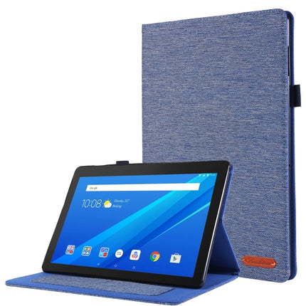 Cloth Style TPU Flat Protective Shell, For Huawei M6 8.4, For Huawei M5 8.0, For  Lenovo Tab E10 10.1, For  Lenovo Tab M10  10.1, For  Lenovo Tab P10 10.1