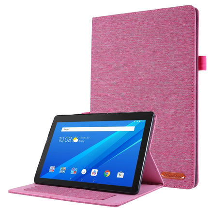 Cloth Style TPU Flat Protective Shell, For Huawei M6 8.4, For Huawei M5 8.0, For  Lenovo Tab E10 10.1, For  Lenovo Tab M10  10.1, For  Lenovo Tab P10 10.1