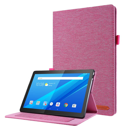 Cloth Style TPU Flat Protective Shell, For Huawei M6 8.4, For Huawei M5 8.0, For  Lenovo Tab E10 10.1, For  Lenovo Tab M10  10.1, For  Lenovo Tab P10 10.1