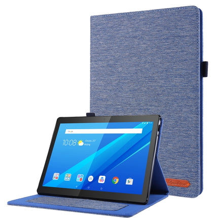 Cloth Style TPU Flat Protective Shell, For Huawei M6 8.4, For Huawei M5 8.0, For  Lenovo Tab E10 10.1, For  Lenovo Tab M10  10.1, For  Lenovo Tab P10 10.1