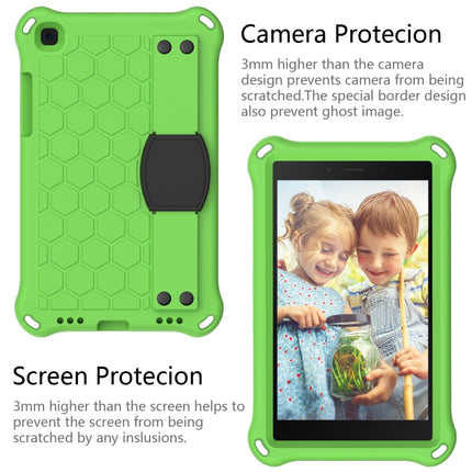 For  Galaxy Tab A8.0 T290 / T295（2019） Honeycomb Design EVA + PC Four Corner Anti Falling Flat Protective Shell With Straps, For Galaxy Tab A8.0 (2019) T290/T295