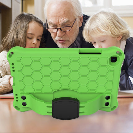 For  Galaxy Tab A8.0 T290 / T295（2019） Honeycomb Design EVA + PC Four Corner Anti Falling Flat Protective Shell With Straps, For Galaxy Tab A8.0 (2019) T290/T295