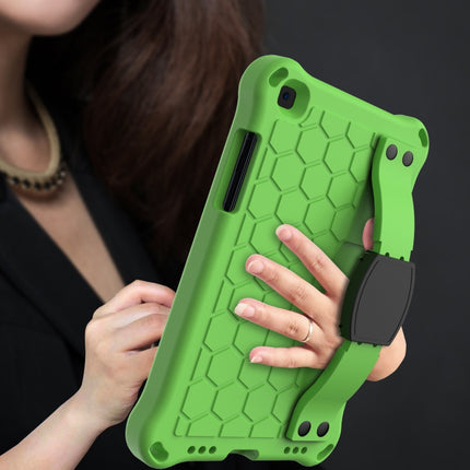 For  Galaxy Tab A8.0 T290 / T295（2019） Honeycomb Design EVA + PC Four Corner Anti Falling Flat Protective Shell With Straps, For Galaxy Tab A8.0 (2019) T290/T295