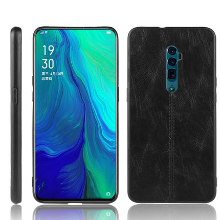 For Oppo Reno 10x zoom Shockproof Sewing Cow Pattern Skin PC + PU + TPU Case, For OPPO Reno 10x zoom