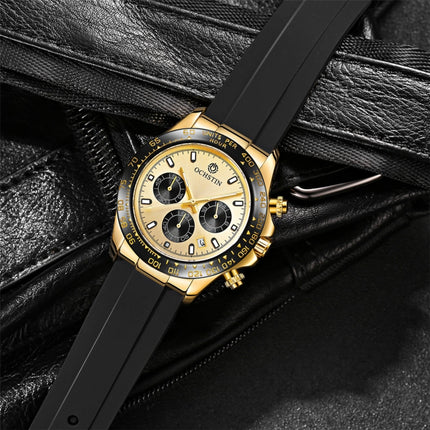 OCHSTIN 6103 Multi Function Quartz Watch Silicone Watch Band Sports Luminous Waterproof Watch