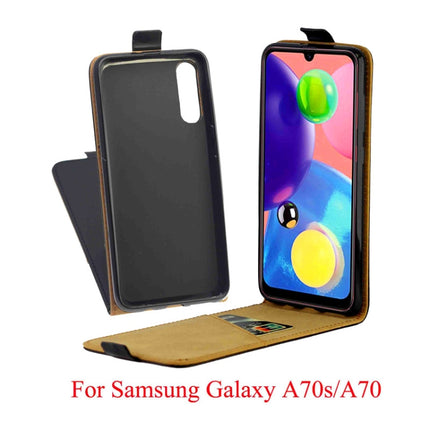 Business Style Vertical Flip TPU Leather Case  with Card Slot, For Galaxy A70s / A70, For Galaxy A30s / A50, For Galaxy A90 (5G), For Huawei Enjoy 10/Honor Play3, For Huawei Enjoy 10S, For Huawei Honor 9X Pro