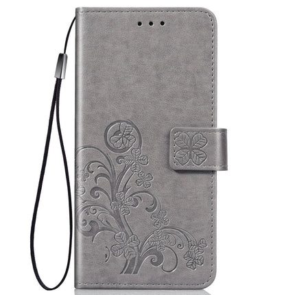 Lucky Clover Pressed Flowers Pattern Leather Case with Holder & Card Slots & Wallet & Hand Strap, For Galaxy S20+, For Galaxy S20 Ultra, For Galaxy S20, For Galaxy A71, For Galaxy S10 Lite / A91 / M80s, For Galaxy Note10 Lite/A81/M60s                  ...