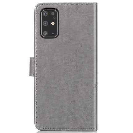 Lucky Clover Pressed Flowers Pattern Leather Case with Holder & Card Slots & Wallet & Hand Strap, For Galaxy S20+, For Galaxy S20 Ultra, For Galaxy S20, For Galaxy A71, For Galaxy S10 Lite / A91 / M80s, For Galaxy Note10 Lite/A81/M60s                  ...