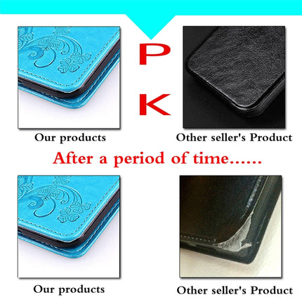Lucky Clover Pressed Flowers Pattern Leather Case with Holder & Card Slots & Wallet & Hand Strap, For Galaxy S20+, For Galaxy S20 Ultra, For Galaxy S20, For Galaxy A71, For Galaxy S10 Lite / A91 / M80s, For Galaxy Note10 Lite/A81/M60s                  ...