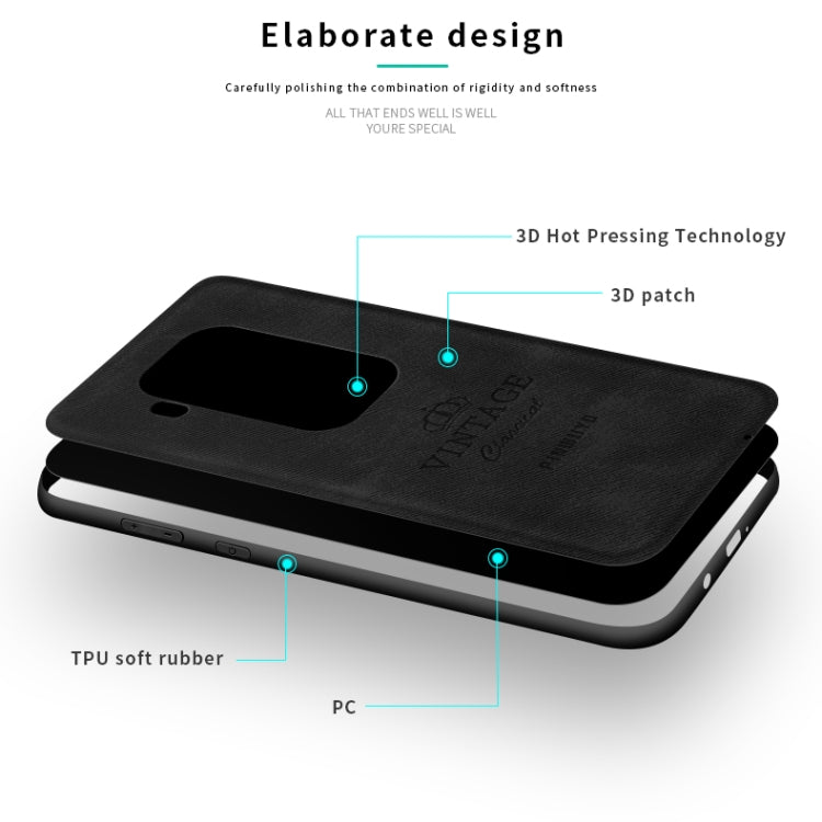 PINWUYO Zun Series PC + TPU + Skin Waterproof And Anti-fall All-inclusive Protective Shell, For Motorola One Zoom / One Pro, For  Motorola Moto E6 Plus, For  Motorola Moto E6 Play