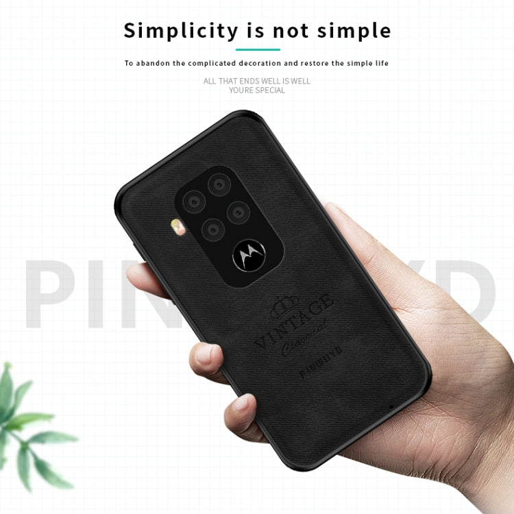 PINWUYO Zun Series PC + TPU + Skin Waterproof And Anti-fall All-inclusive Protective Shell, For Motorola One Zoom / One Pro, For  Motorola Moto E6 Plus, For  Motorola Moto E6 Play