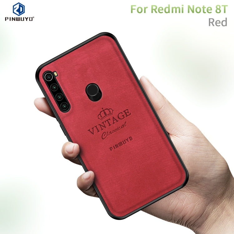 PINWUYO Zun Series PC + TPU + Skin Waterproof And Anti-fall All-inclusive Protective Shell, For Xiaomi CC9 Pro / Note10, For MOTO G8 Plus, For MOTO G8 Play / One macro, For Xiaomi RedMi Note8T