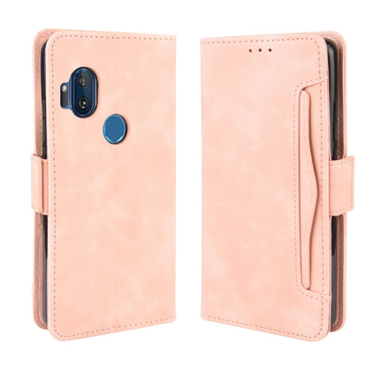 For Motorola One Hyper  Wallet Style Skin Feel Calf Pattern Leather Case with Separate Card Slots & Holder & Wallet & Photo Frame, For Motorola One Hyper