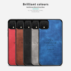 PINWUYO Zun Series PC + TPU + Skin Patch Waterproof Anti-fall All-inclusive Protective Shell, For Google Pixel 4, For Google Pixel 4 XL