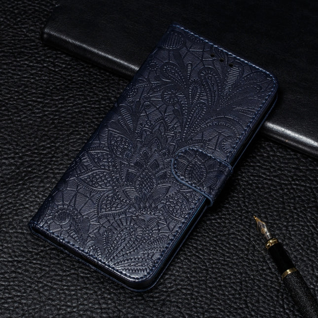 Lace Flower Embossing Pattern Horizontal Flip Leather Case with Holder & Card Slots & Wallet & Photo Frame & Lanyard, For Huawei P40 Pro, For Huawei P40, For Huawei P40Lite&Nova 6SE&Nova 7i, For Huawei Nova 6