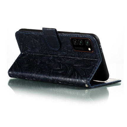 Lace Flower Embossing Pattern Horizontal Flip Leather Case with Holder & Card Slots & Wallet & Photo Frame & Lanyard, For Huawei Honor V30 & V30 Pro, For Xiaomi Redmi K30, For Xiaomi Mi 10 & 10 Pro, For Galaxy Note10 Lite / A81 / M60s