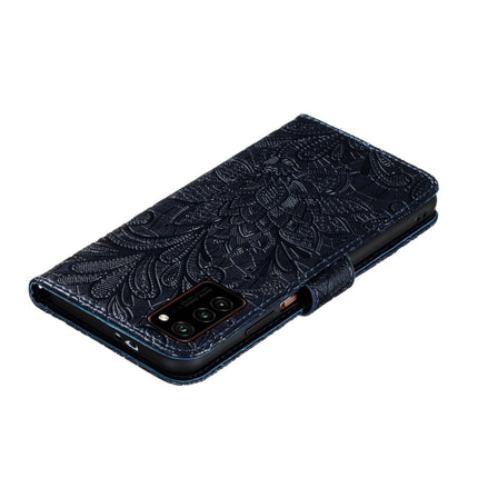 Lace Flower Embossing Pattern Horizontal Flip Leather Case with Holder & Card Slots & Wallet & Photo Frame & Lanyard, For Huawei Honor V30 & V30 Pro, For Xiaomi Redmi K30, For Xiaomi Mi 10 & 10 Pro, For Galaxy Note10 Lite / A81 / M60s