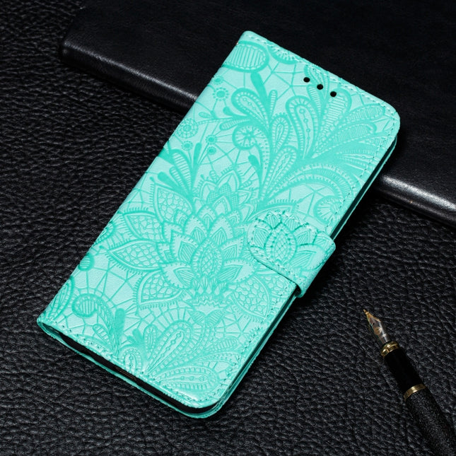 Lace Flower Embossing Pattern Horizontal Flip Leather Case with Holder & Card Slots & Wallet & Photo Frame & Lanyard, For Huawei Honor V30 & V30 Pro, For Xiaomi Redmi K30, For Xiaomi Mi 10 & 10 Pro, For Galaxy Note10 Lite / A81 / M60s