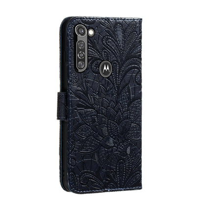 Lace Flower Embossing Pattern Horizontal Flip Leather Case with Holder & Card Slots & Wallet & Photo Frame & Lanyard, For Moto G8 Power, For LG K40S, For LG K50S