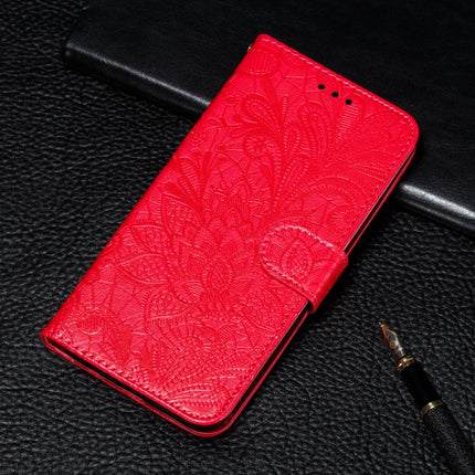 Lace Flower Embossing Pattern Horizontal Flip Leather Case with Holder & Card Slots & Wallet & Photo Frame & Lanyard, For Moto G8 Power, For LG K40S, For LG K50S