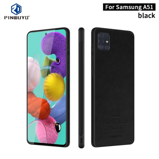 PINWUYO Pin Rui Series Classical Leather Texture PC + TPU Waterproof  Anti-fall All-inclusive Protective Case Shell, For Galaxy S20 Ultra, For Galaxy A51 / M40s, For Galaxy A91 / S10 Lite, For Huawei Nova 6, For Huawei Nova 6 SE������������������������...