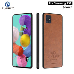 PINWUYO Pin Rui Series Classical Leather Texture PC + TPU Waterproof  Anti-fall All-inclusive Protective Case Shell, For Galaxy S20 Ultra, For Galaxy A51 / M40s, For Galaxy A91 / S10 Lite, For Huawei Nova 6, For Huawei Nova 6 SE������������������������...