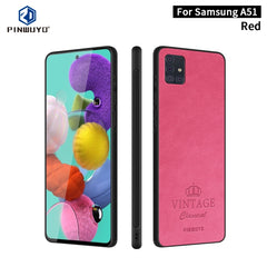 PINWUYO Pin Rui Series Classical Leather Texture PC + TPU Waterproof  Anti-fall All-inclusive Protective Case Shell, For Galaxy S20 Ultra, For Galaxy A51 / M40s, For Galaxy A91 / S10 Lite, For Huawei Nova 6, For Huawei Nova 6 SE������������������������...