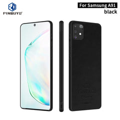 PINWUYO Pin Rui Series Classical Leather Texture PC + TPU Waterproof  Anti-fall All-inclusive Protective Case Shell, For Galaxy S20 Ultra, For Galaxy A51 / M40s, For Galaxy A91 / S10 Lite, For Huawei Nova 6, For Huawei Nova 6 SE������������������������...