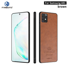 PINWUYO Pin Rui Series Classical Leather Texture PC + TPU Waterproof  Anti-fall All-inclusive Protective Case Shell, For Galaxy S20 Ultra, For Galaxy A51 / M40s, For Galaxy A91 / S10 Lite, For Huawei Nova 6, For Huawei Nova 6 SE������������������������...
