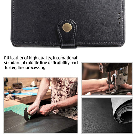 For Huawei P40 Pro Retro Solid Color Leather Buckle Phone Case with Lanyard & Photo Frame & Card Slot & Wallet & Stand Function, For Huawei P40 Pro