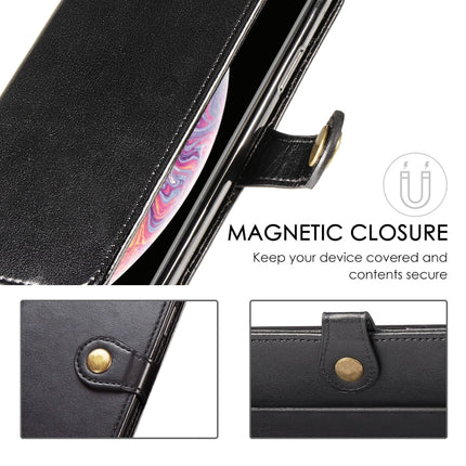 For Huawei P40 Pro Retro Solid Color Leather Buckle Phone Case with Lanyard & Photo Frame & Card Slot & Wallet & Stand Function, For Huawei P40 Pro