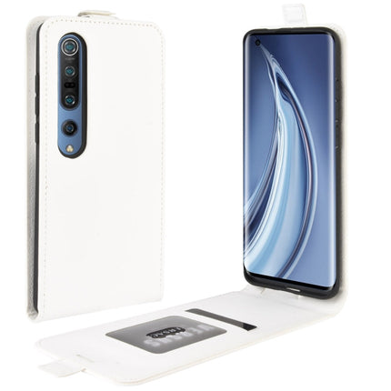 For Xiaomi Mi 10 R64 Texture Single Vertical Flip Leather Protective Case with Card Slots & Photo Frame, For Xiaomi Mi 10