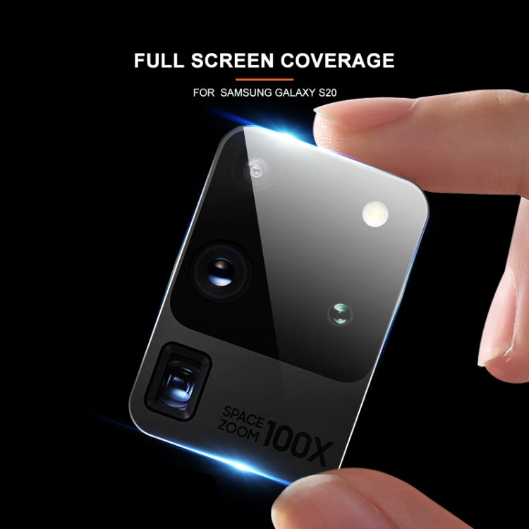 2pcs mocolo 0.15mm 9H 2.5D Round Edge Rear Camera Lens Tempered Glass Film, For Galaxy S20, For Galaxy S20+, For Galaxy S20 Ultra