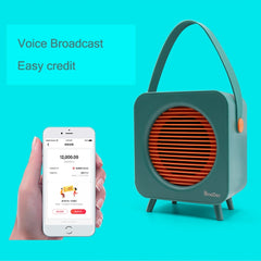 Oneder V9 Fabric Portable Wireless Bluetooth Speaker Portable Card Subwoofer Creative Gift Mini Speaker, V9