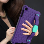 For iPad mini 5 / 4 / 3 / 2 /1 / Purple+Aqua