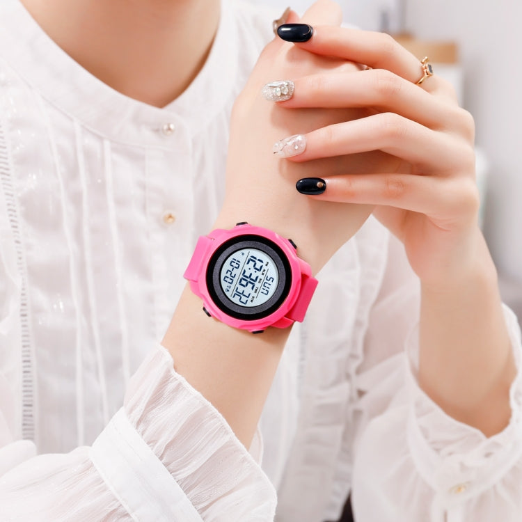 Skmei 1540 Fashion Outdoor Sports Large Dial Student Watch Multi Function Waterproof Mens Electronic Watch