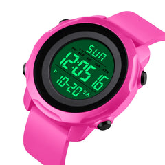 Skmei 1540 Fashion Outdoor Sports Large Dial Student Watch Multi Function Waterproof Mens Electronic Watch