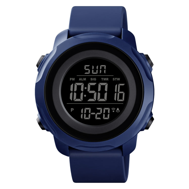 Skmei 1540 Fashion Outdoor Sports Large Dial Student Watch Multi Function Waterproof Mens Electronic Watch