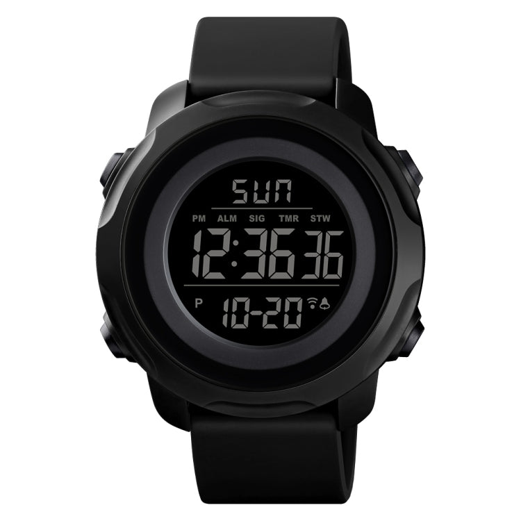 Skmei 1540 Fashion Outdoor Sports Large Dial Student Watch Multi Function Waterproof Mens Electronic Watch