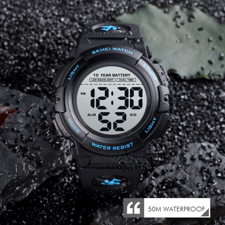 Skmei 1562 Multi Function Outdoor Sports Waterproof Student Electronic Watch Ten Year Battery Mens Watch