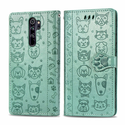Cute Cat and Dog Embossed Horizontal Flip PU Leather Case with Holder / Card Slot / Wallet / Lanyard, For Huawei P30, For Huawei P30 Lite / Nova 4e, For Huawei Mate 30 Lite/Nova 5i Pro, For Huawei P Smart Z / Y9 Prime2019, For Huawei Honor 20          ...