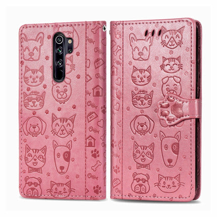 Cute Cat and Dog Embossed Horizontal Flip PU Leather Case with Holder / Card Slot / Wallet / Lanyard, For Huawei P30, For Huawei P30 Lite / Nova 4e, For Huawei Mate 30 Lite/Nova 5i Pro, For Huawei P Smart Z / Y9 Prime2019, For Huawei Honor 20          ...