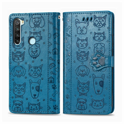 Cute Cat and Dog Embossed Horizontal Flip PU Leather Case with Holder / Card Slot / Wallet / Lanyard, For Huawei P30, For Huawei P30 Lite / Nova 4e, For Huawei Mate 30 Lite/Nova 5i Pro, For Huawei P Smart Z / Y9 Prime2019, For Huawei Honor 20          ...