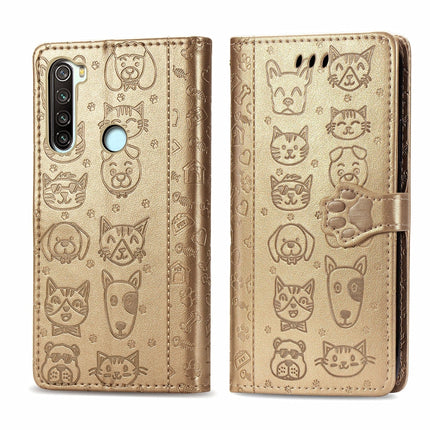 Cute Cat and Dog Embossed Horizontal Flip PU Leather Case with Holder / Card Slot / Wallet / Lanyard, For Huawei P30, For Huawei P30 Lite / Nova 4e, For Huawei Mate 30 Lite/Nova 5i Pro, For Huawei P Smart Z / Y9 Prime2019, For Huawei Honor 20          ...