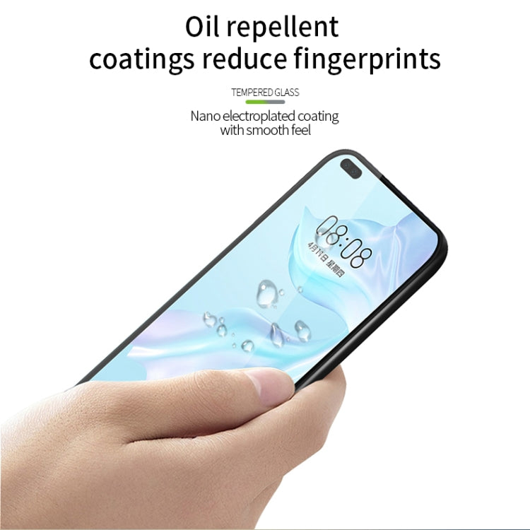 MOFI 9H 3D Explosion-proof Curved Screen Tempered Glass Film, For Huawei P40, For Huawei P40 Lite, For Huawei P40 Lite E