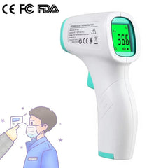 Non-contact LCD Digital Thermometer Fever Handheld Infrared Forehead Body Thermometer with LCD Measurement For Baby Adult Portab