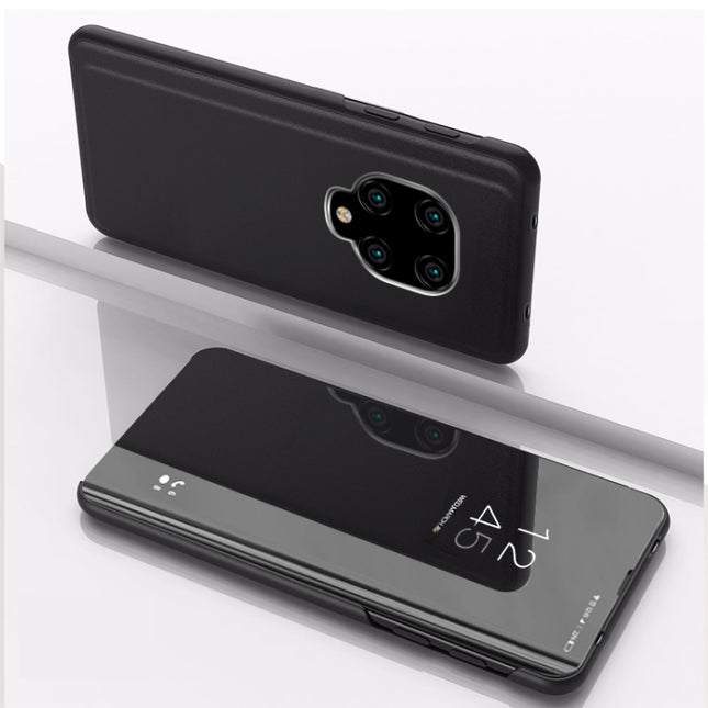 For Xiaomi Redmi Note9 Pro/Note9 Pro Max/Note 9S/Note9 Plated Mirror Horizontal Flip Leather Case with Holder, Black, Silver, Rose Gold, Purple, Blue, Gold, Purple Blue